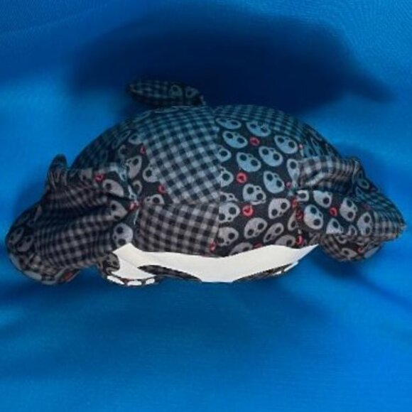 TOYNAMI RARE SKELANIMALS ~ DEAD IN PLAID DAX THE DOG PLUSH DOLL / STUFFED ANIMAL - Picture 8 of 16